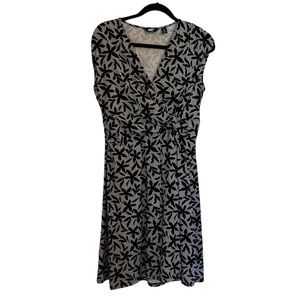 Lands’ End Faux Wrap Dress